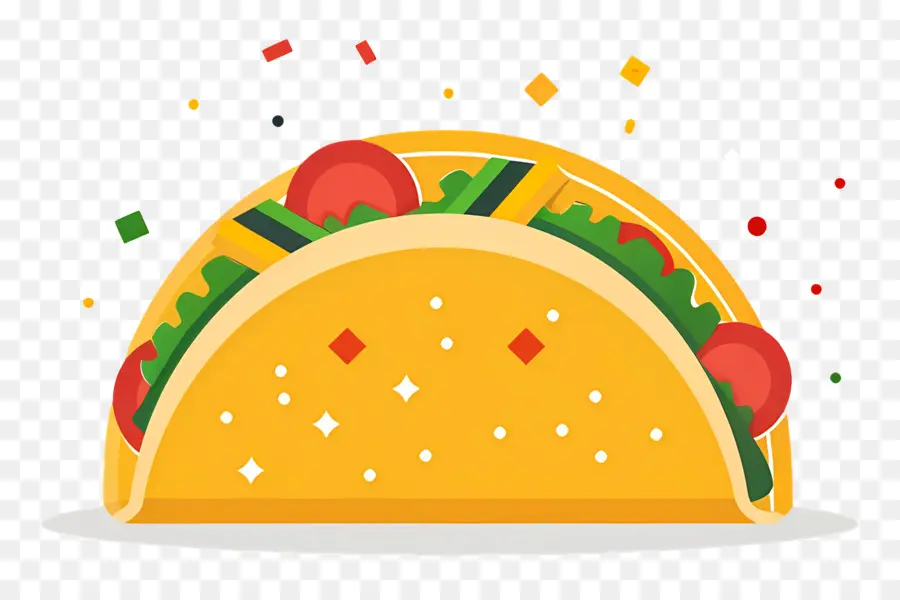 Taco，Taze Malzemeler PNG