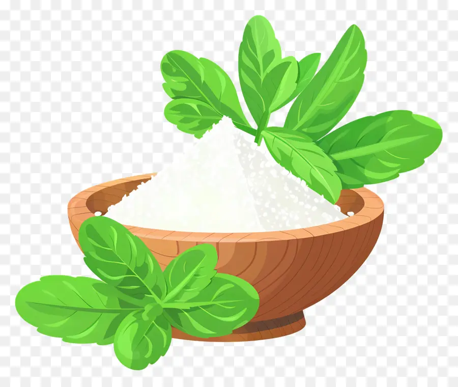 Stevia Yaprağı，Toz PNG