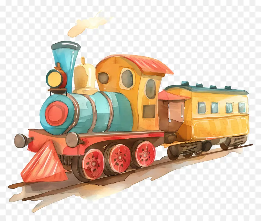 Tren，Buharlı Tren PNG