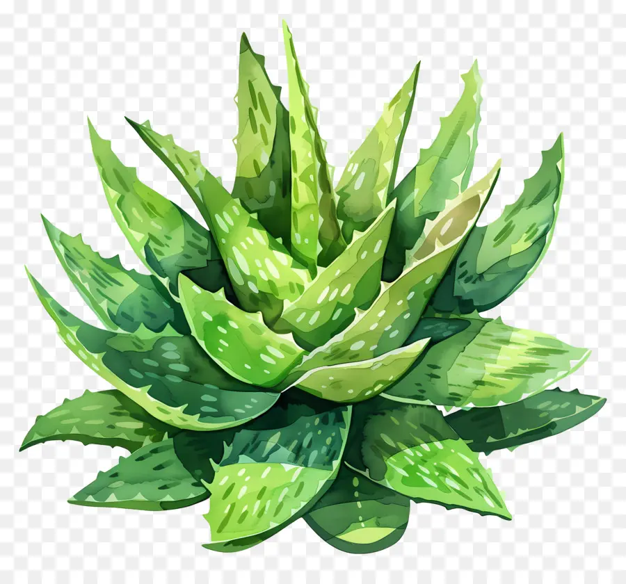 Aloe Vera，Etli PNG