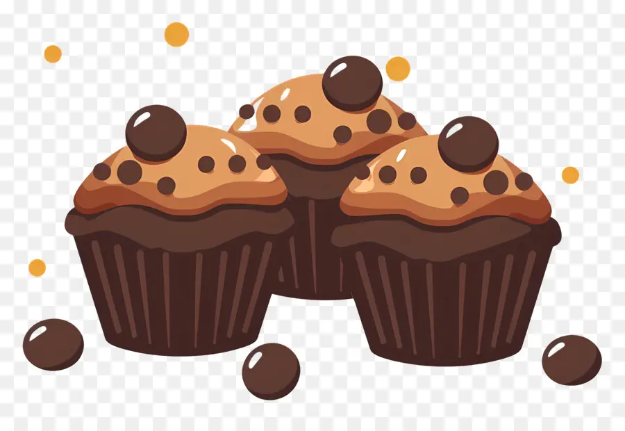 Kek，çikolata Cupcakes PNG