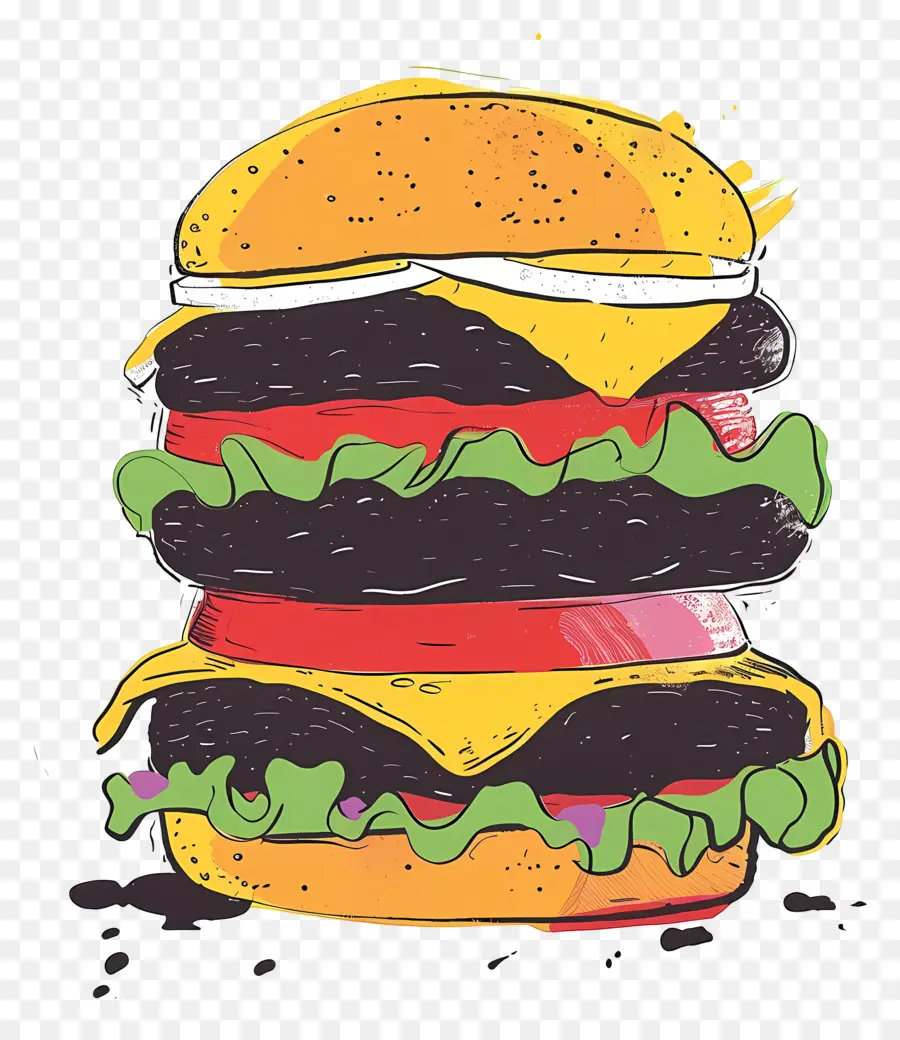 Hamburger，Cheeseburger PNG