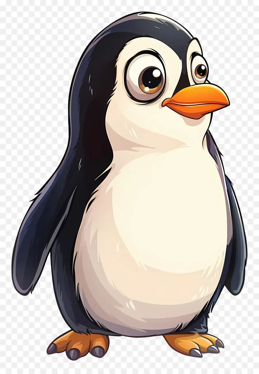 Karikatür Penguen，Penguen PNG