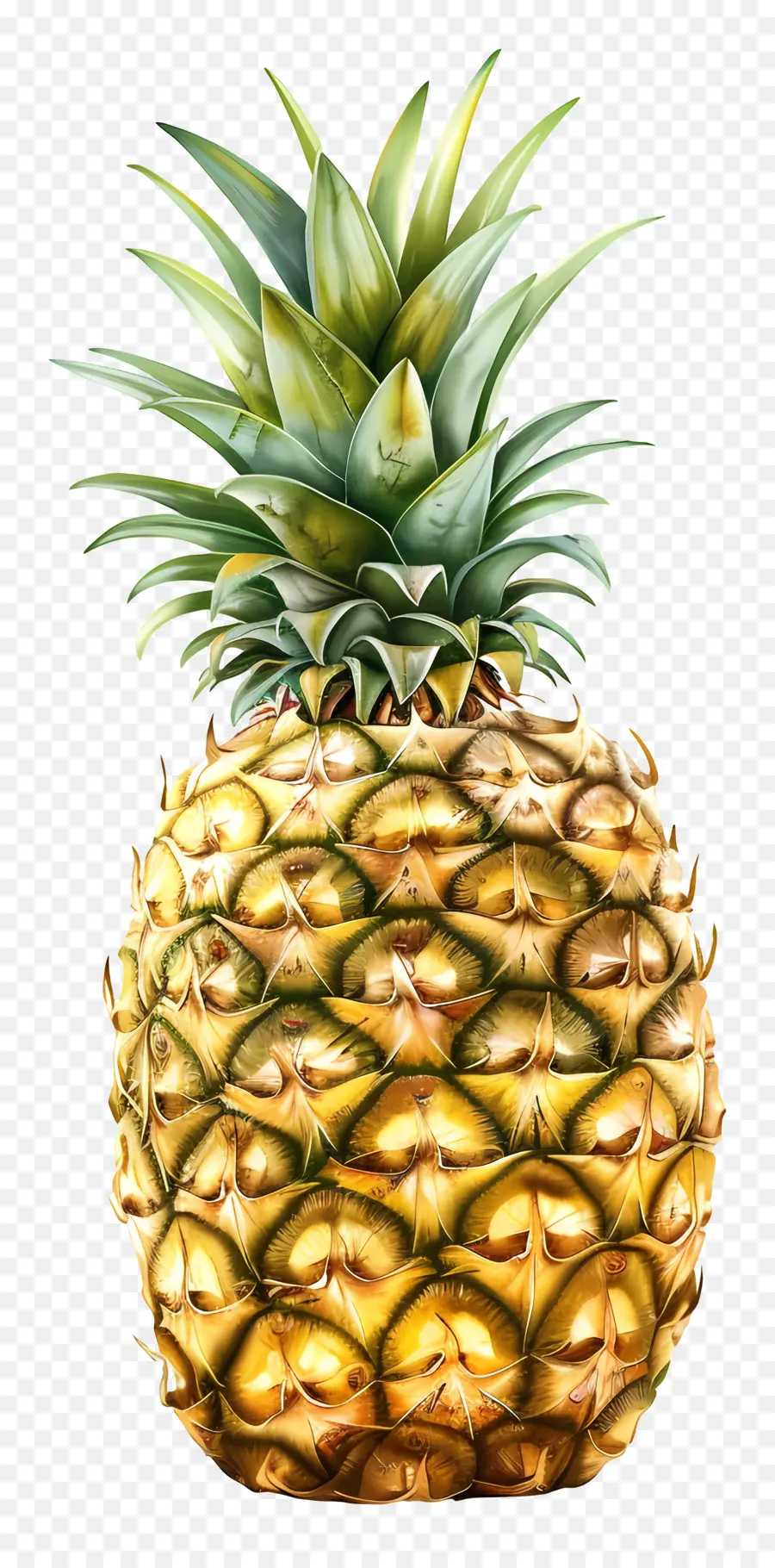 Ananas，Sarı Et PNG