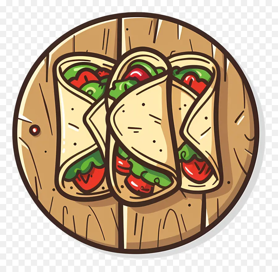 Burrito，Un Tortilla PNG