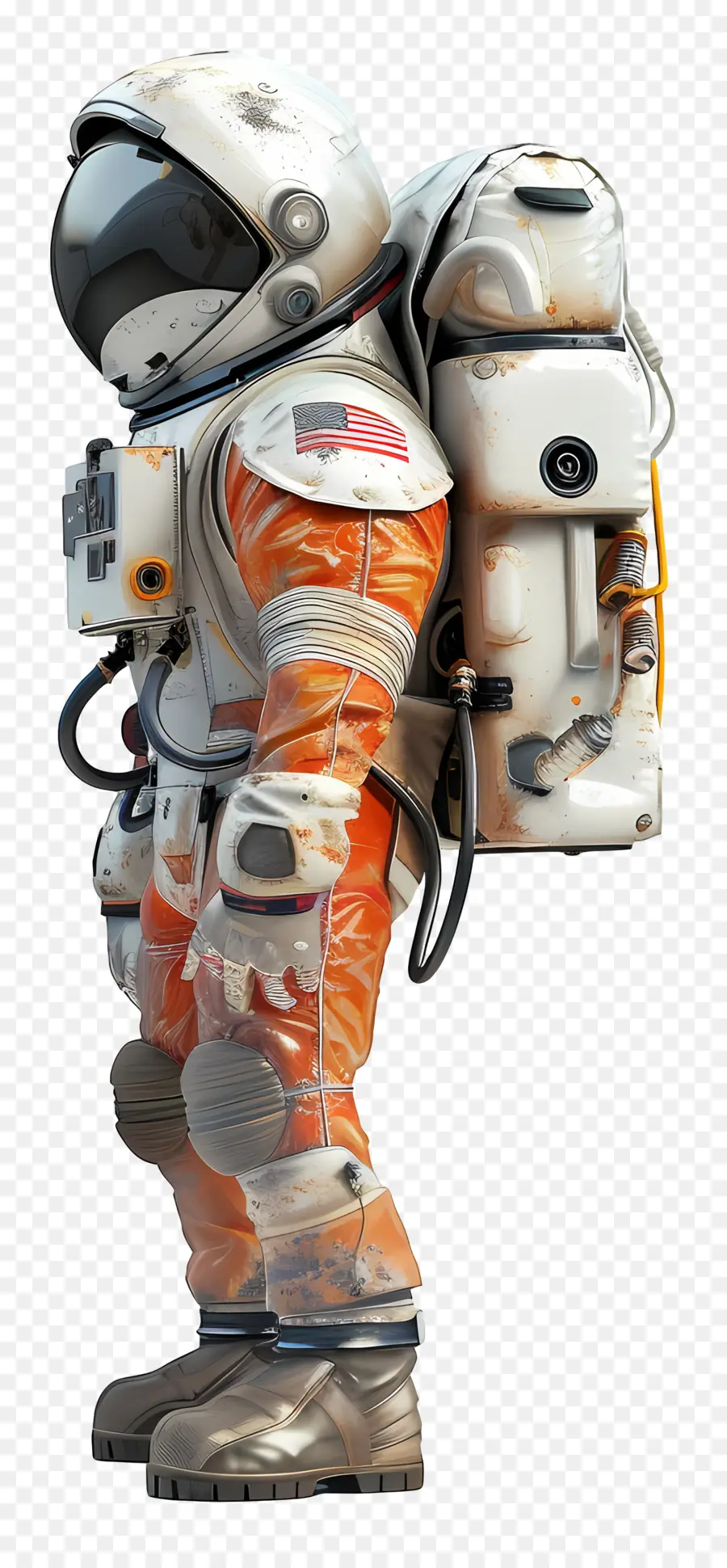 Astronot，Uzay Elbisesi PNG