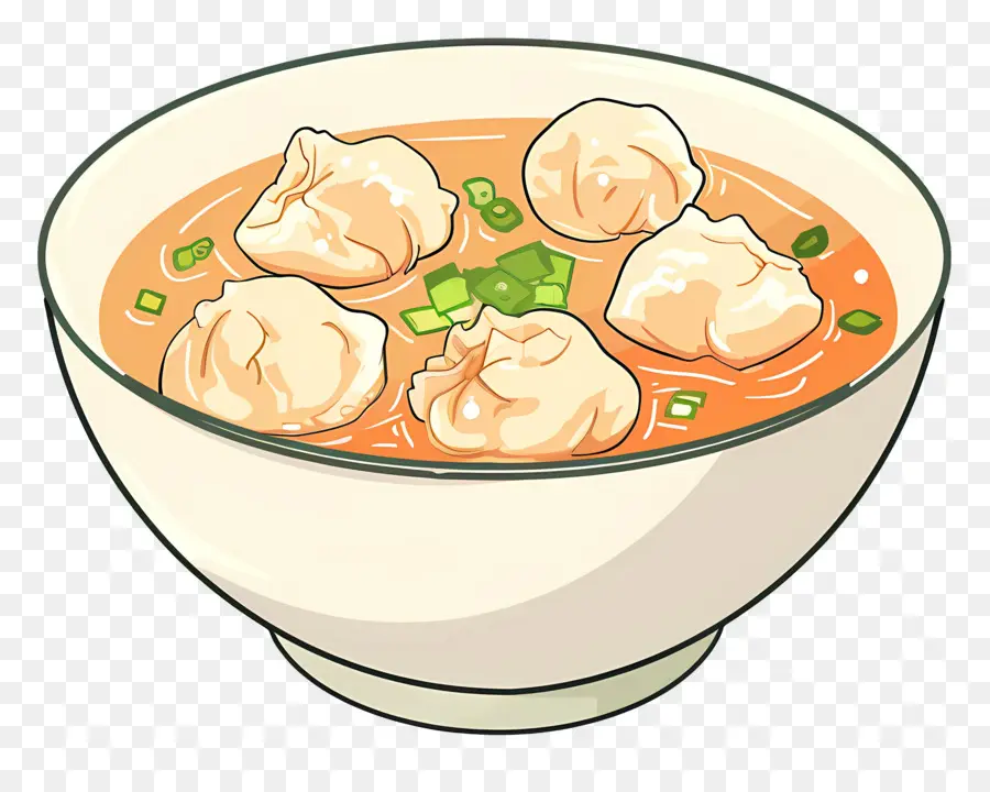 Wonton çorbası，Kase Köfte PNG