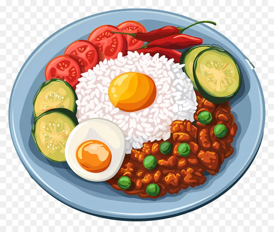 Nasi Lemak，Pirinç PNG