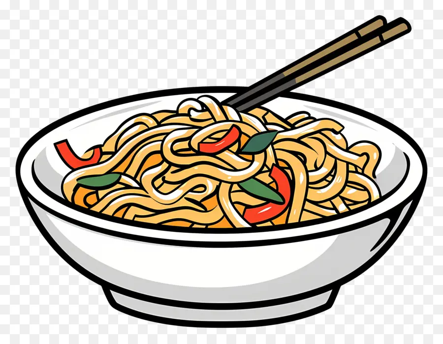 Chow Mein，Erişte PNG