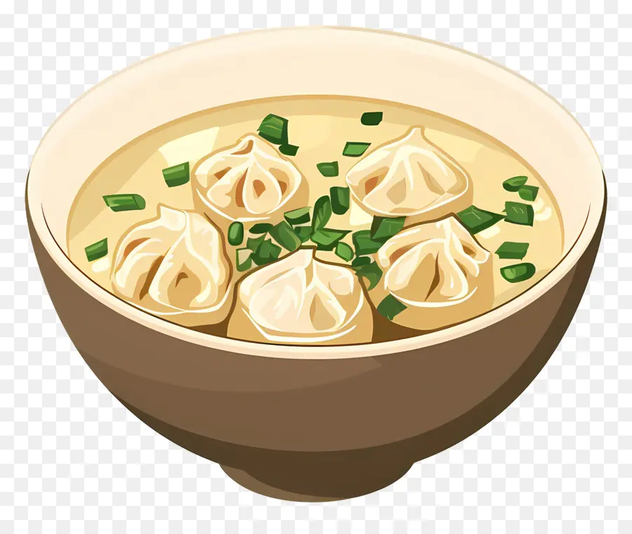 Wonton çorbası，Sıcak çorba PNG