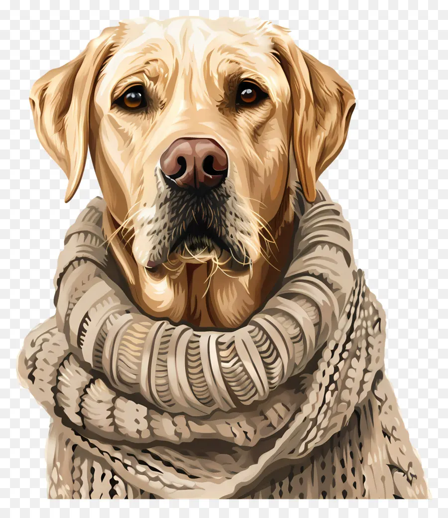 Kazaklı Labrador，Kazaklı Köpek PNG