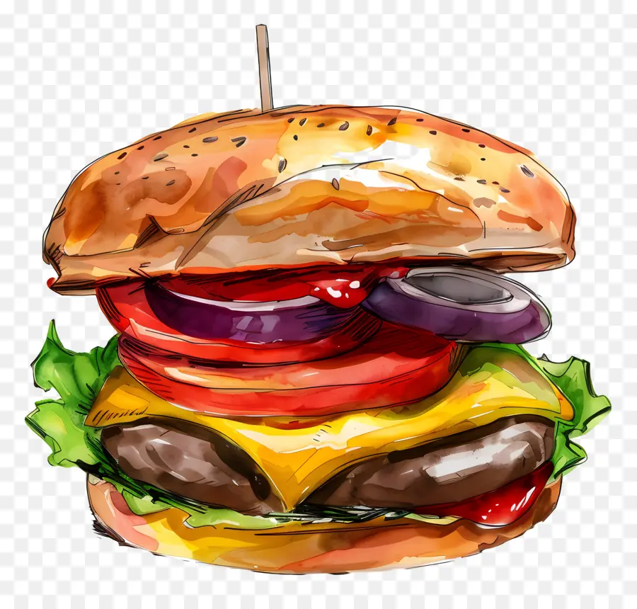 Hamburger，Cheeseburger PNG