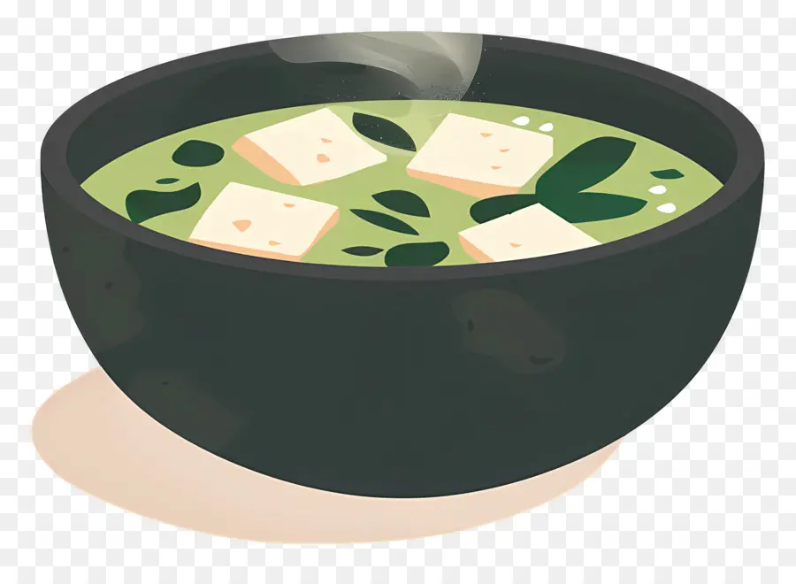 Miso çorbası，Tofu PNG