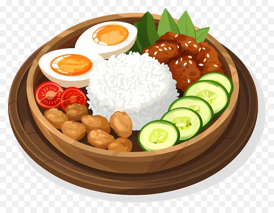 Nasi Lemak，Yemek PNG