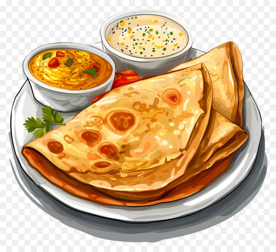 Dosa，Gözleme PNG