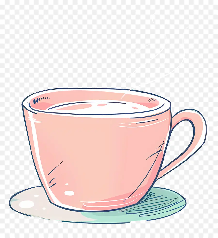 Çay Bardağı，Pembe Kupa PNG