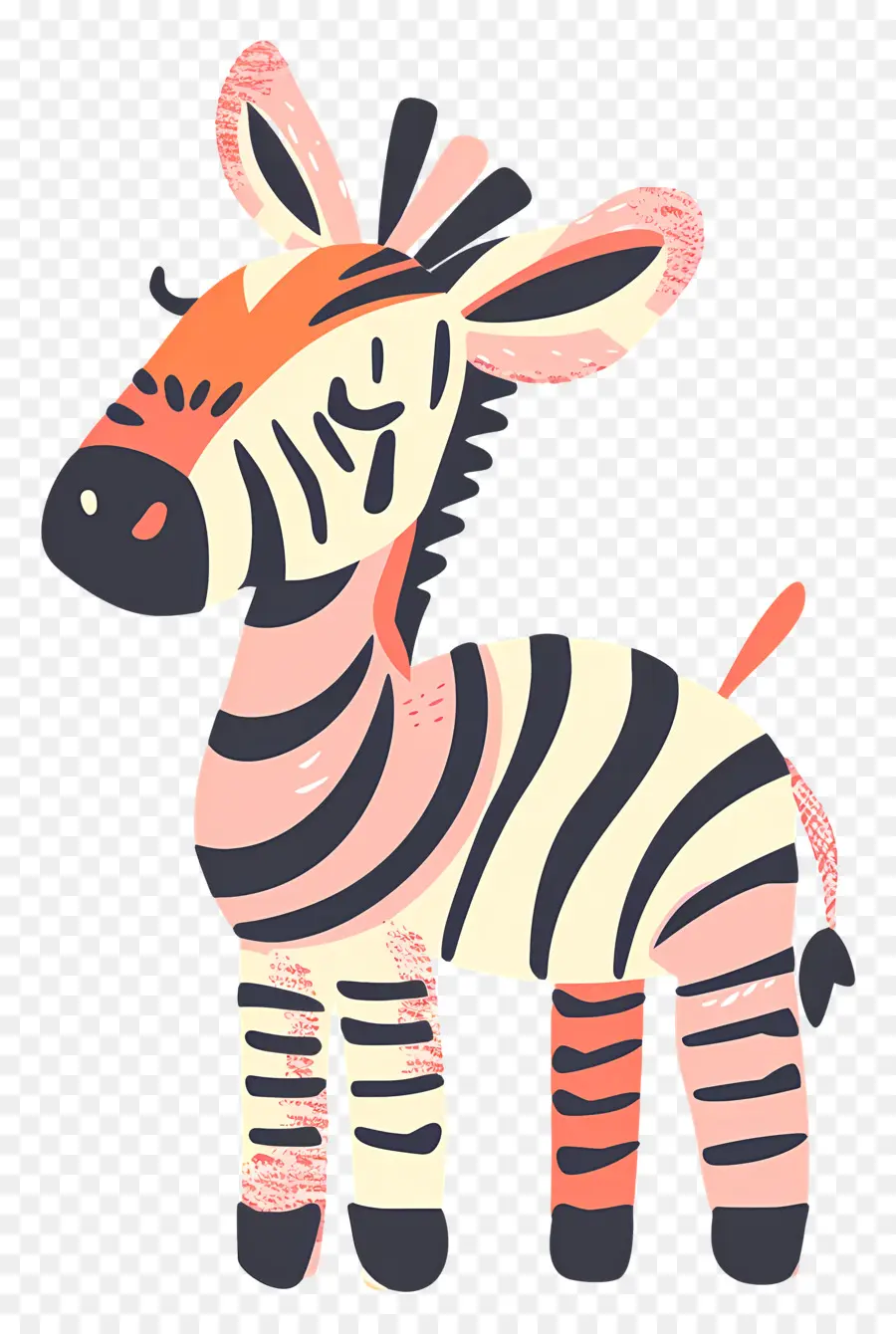 Zebra，Karikatür Zebra PNG