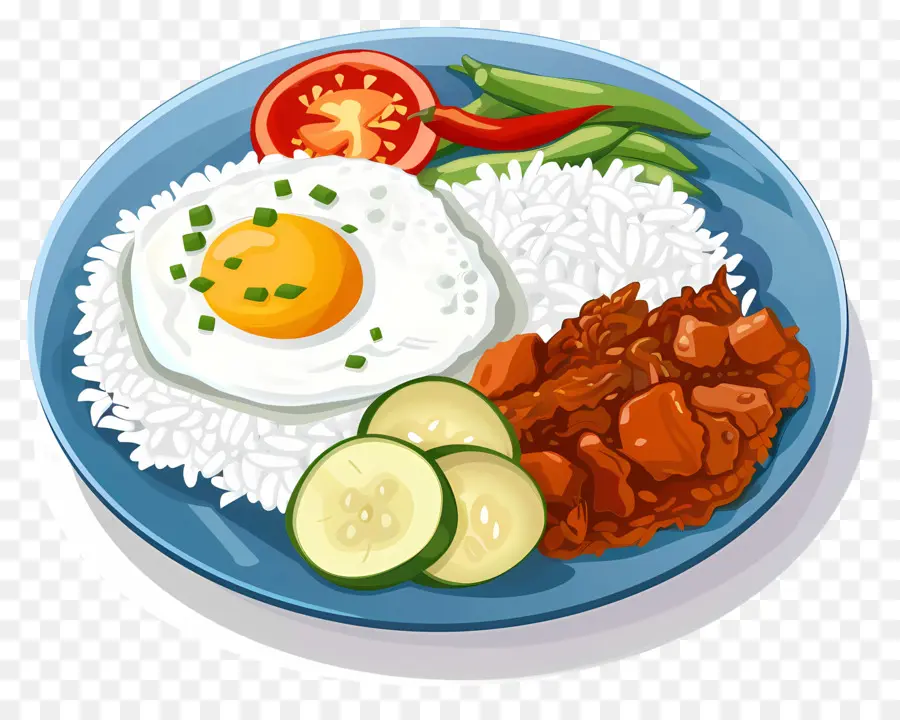 Nasi Lemak，Sağlıklı Gıda PNG