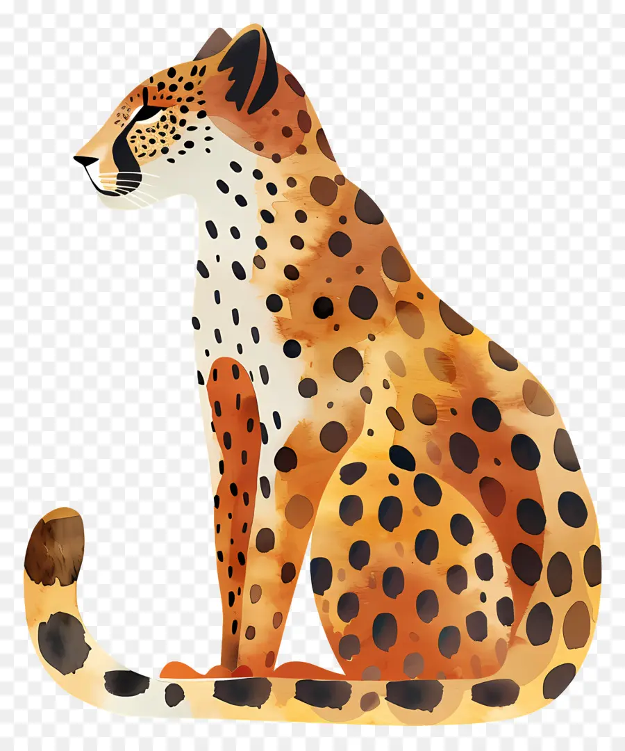 Leopar，Noktalar PNG