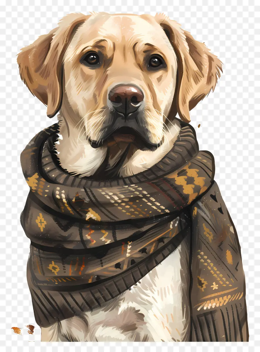 Sweater Labrador，Köpek PNG