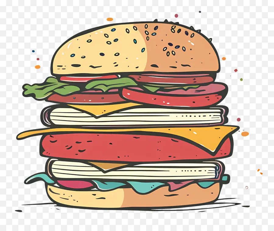 Hamburger，Hızlı Gıda PNG