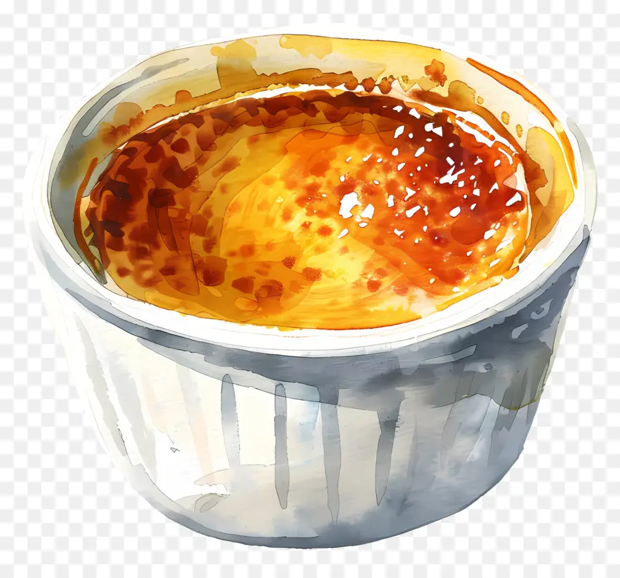 Krem Brule，Crème Brûlée PNG