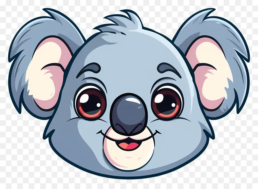 Sevimli Koala Yüzü，Koala PNG