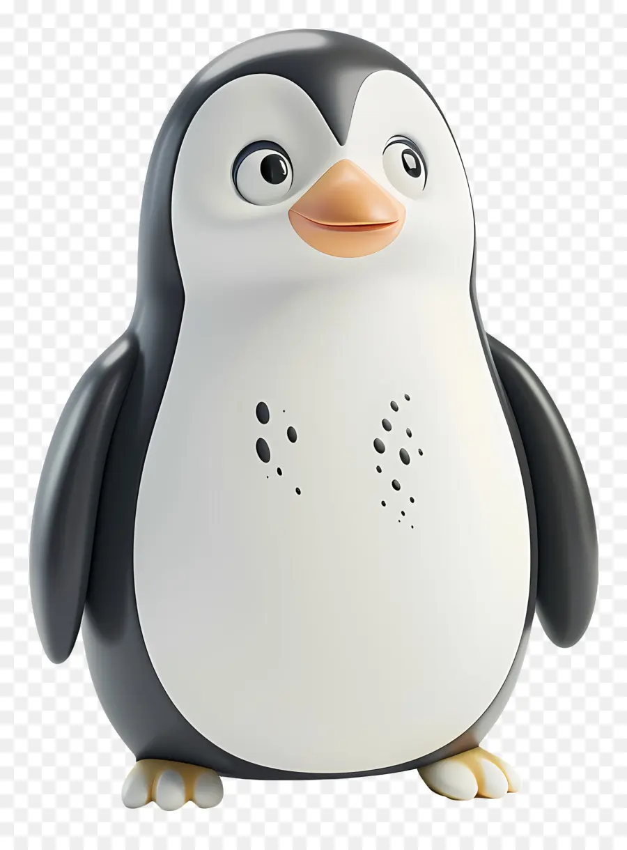 3d Küçük Penguen，Penguen PNG