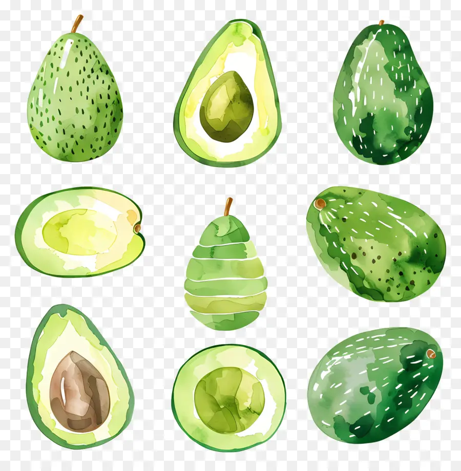 Avokado，Meyve PNG