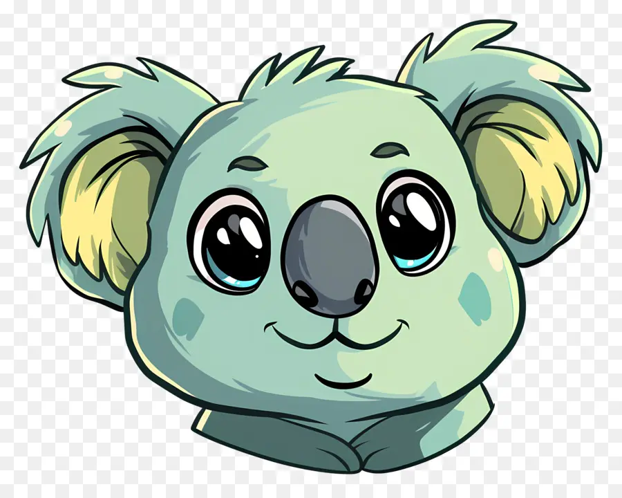 Sevimli Koala Yüzü，Koala Yüzü PNG