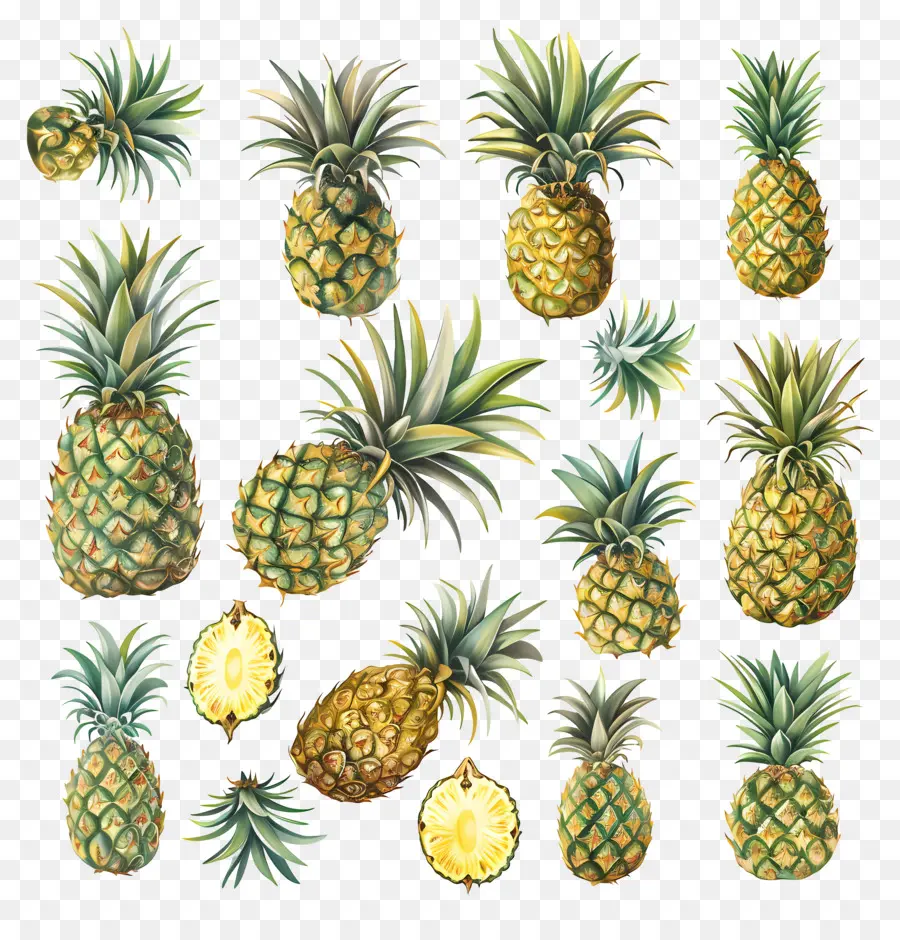 Ananas，Tropikal PNG