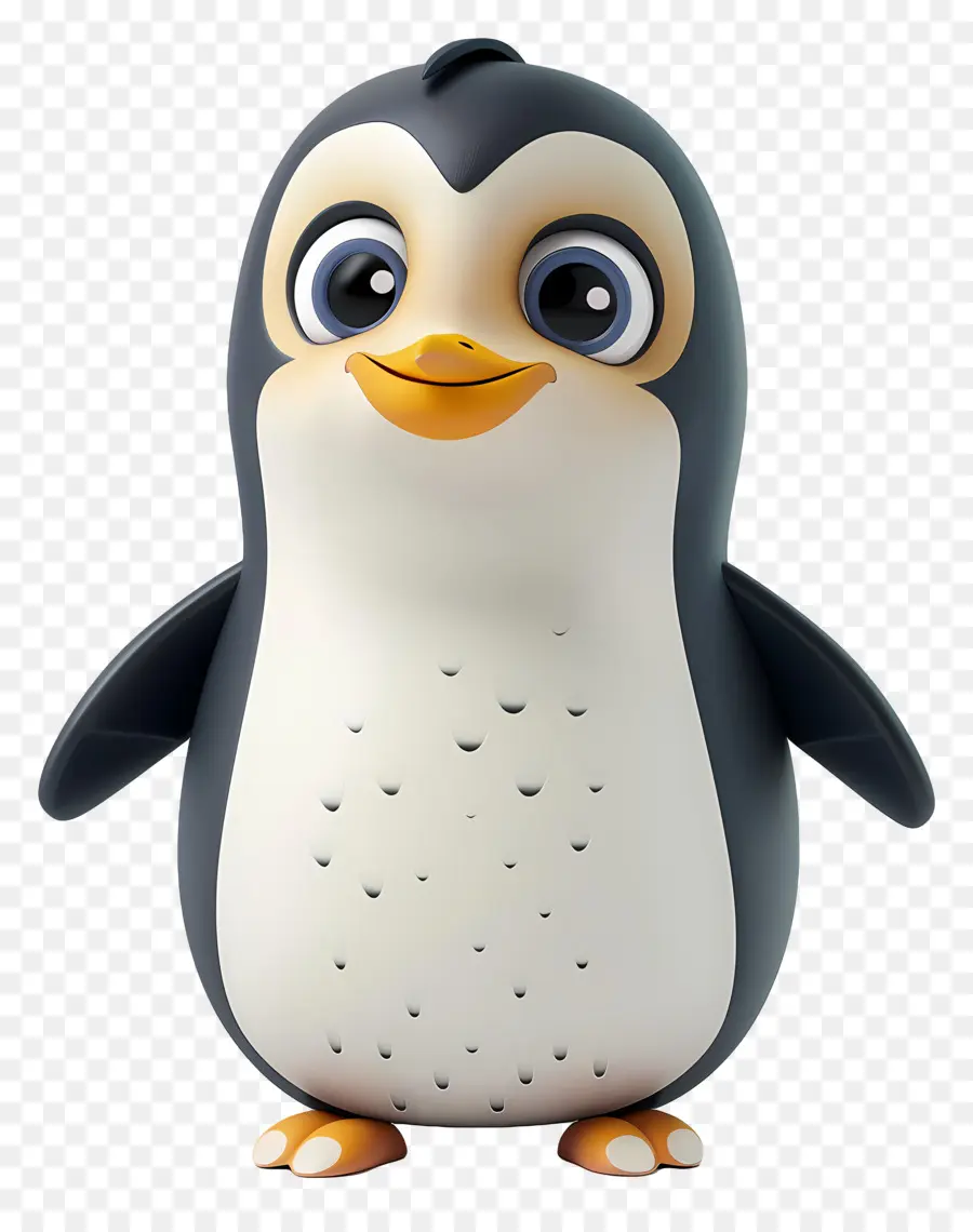 3d Küçük Penguen，Penguen PNG