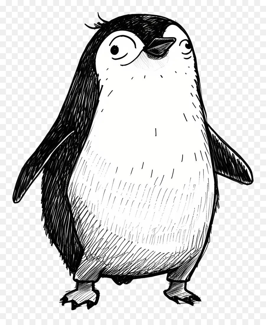 Karikatür Penguen，Penguen PNG