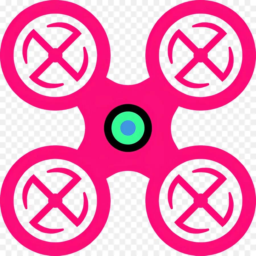 Dron，Quadcopter PNG