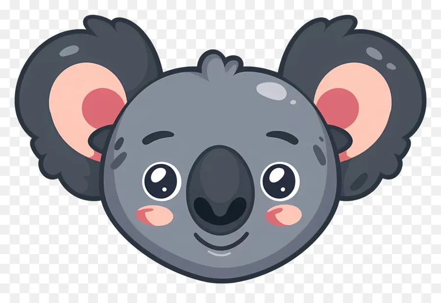 Sevimli Koala Yüzü，Koala PNG