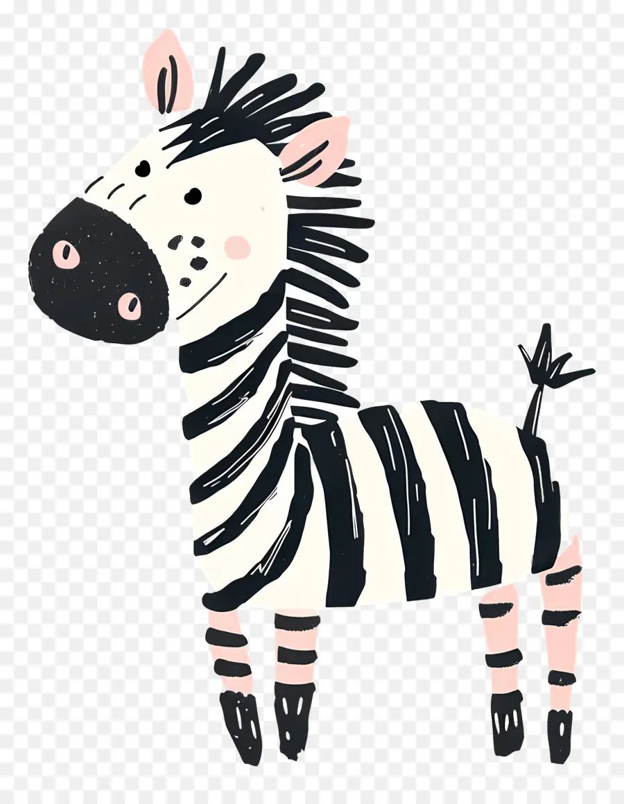 Zebra，Sevimli Zebra PNG