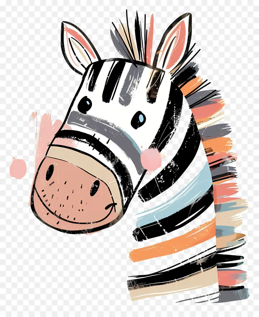 Zebra，Sevimli Zebra PNG