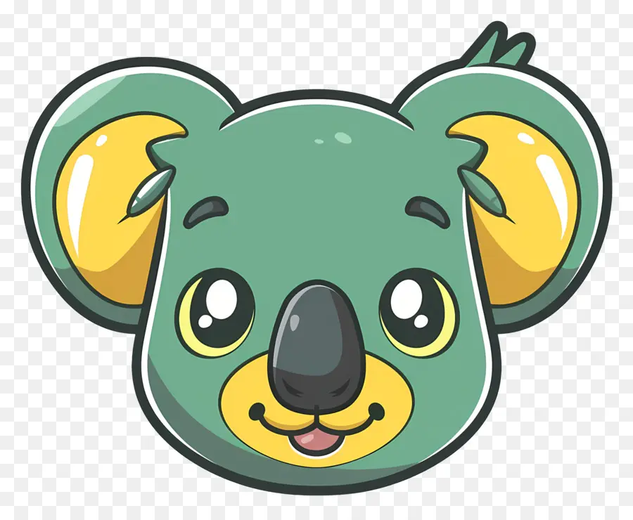 Sevimli Koala Yüzü，Koala PNG