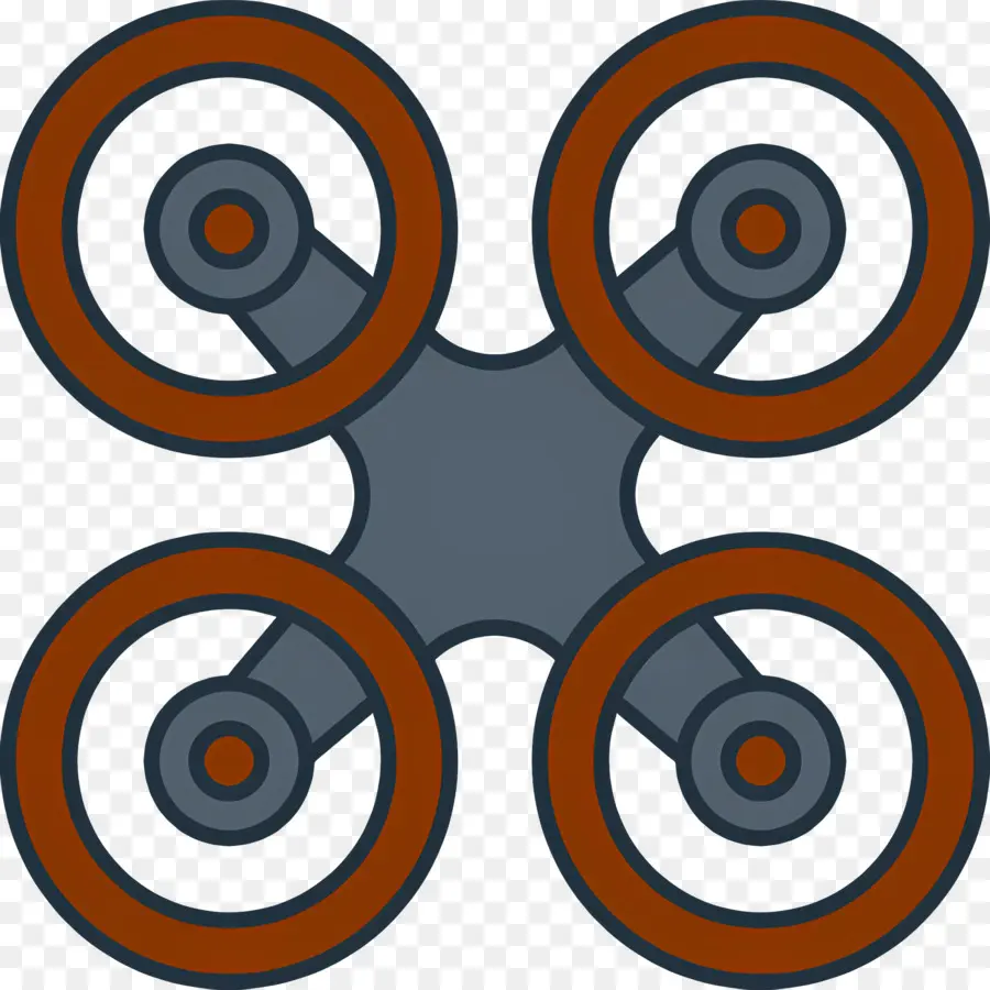 Dron，Dört Rotorlu PNG