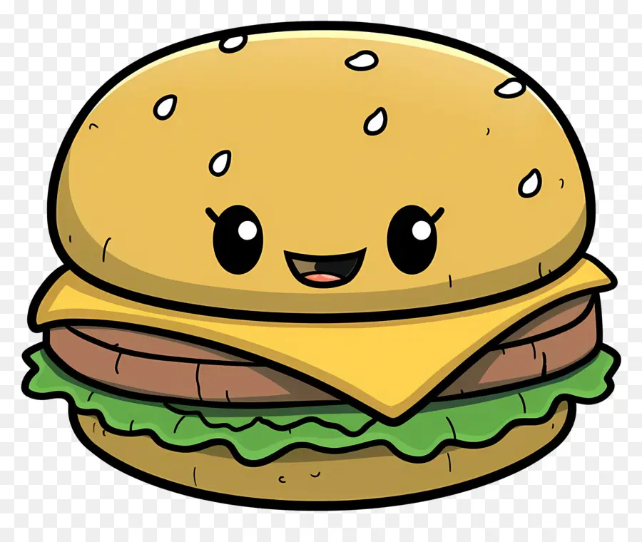 Karikatür Hamburger，Hamburger PNG