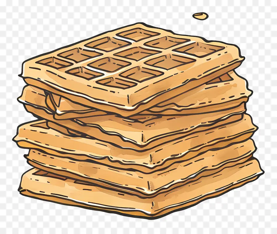 Waffle Yığını，Waffle PNG