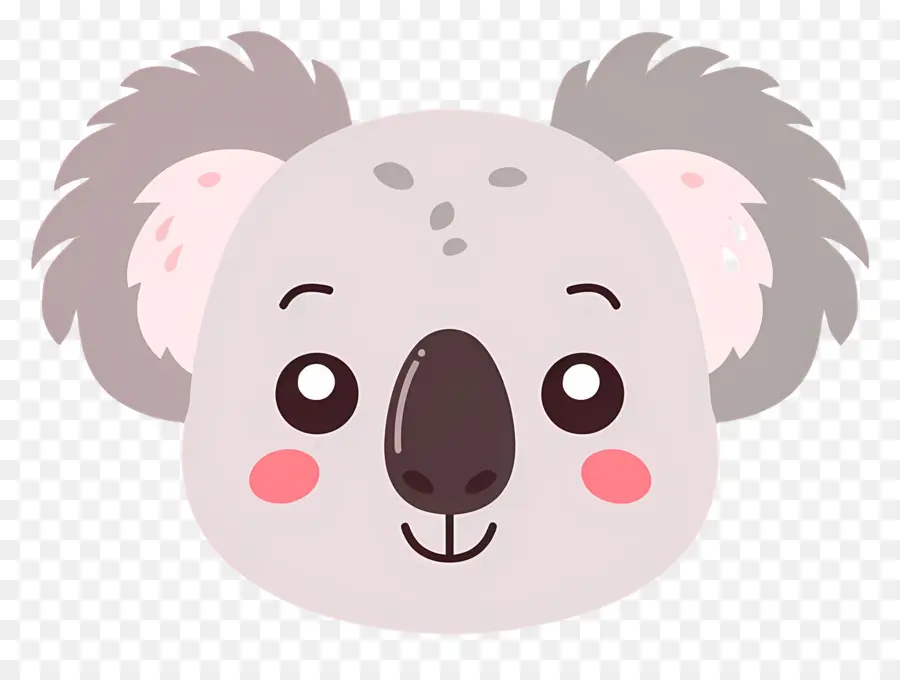 Sevimli Koala Yüzü，Şirin Koala Yüzü PNG