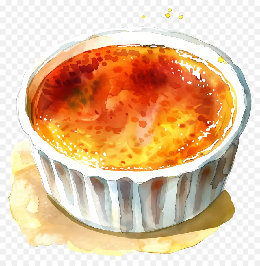 Krem Brule，Crème Brûlée PNG