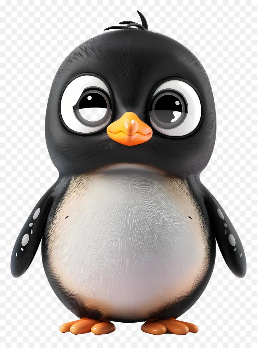 3d Küçük Penguen，Penguen PNG