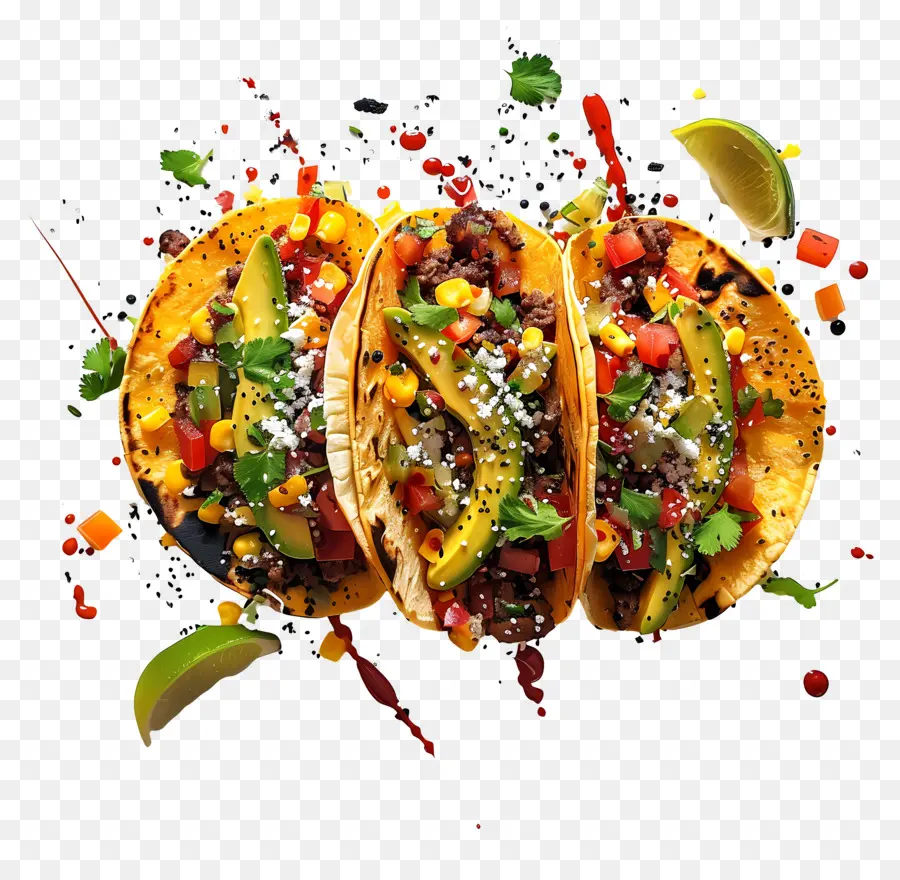 Tacos，Tortilla PNG