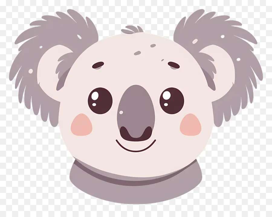 Sevimli Koala Yüzü，Şirin Koala Yüzü PNG