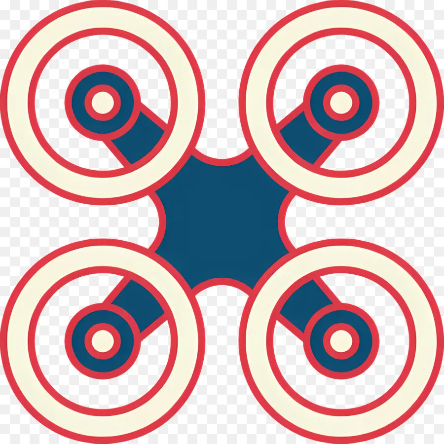 Dron，Dört Rotorlu PNG