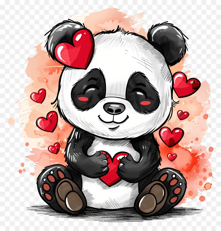 Panda，Sevimli Panda PNG