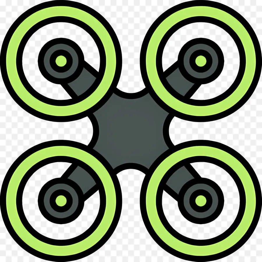 Dron，Dört Rotorlu PNG