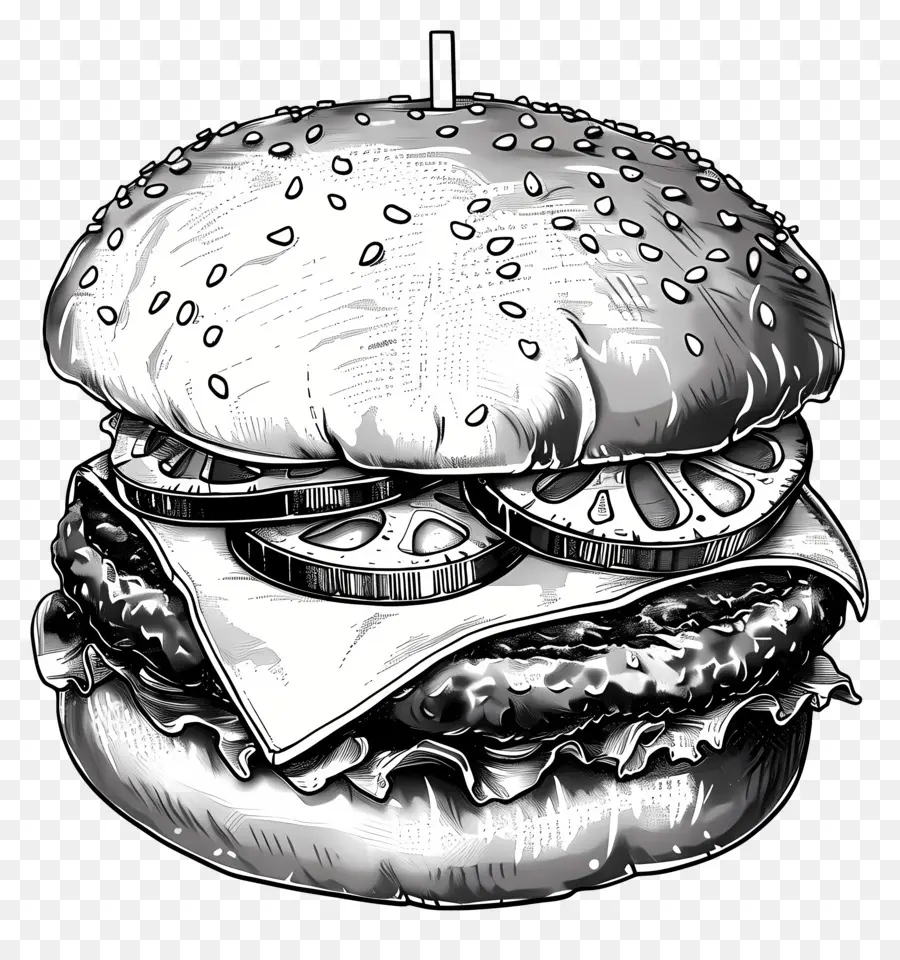 Hamburger，Peynir PNG